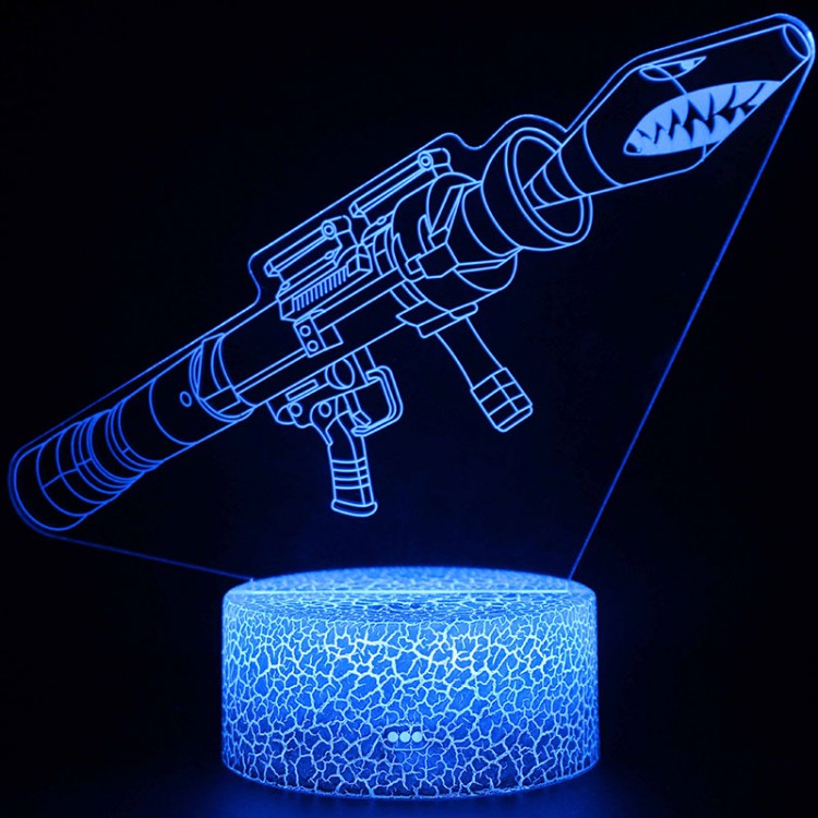 Lampe 3D Lance-Roquettes Fortnite