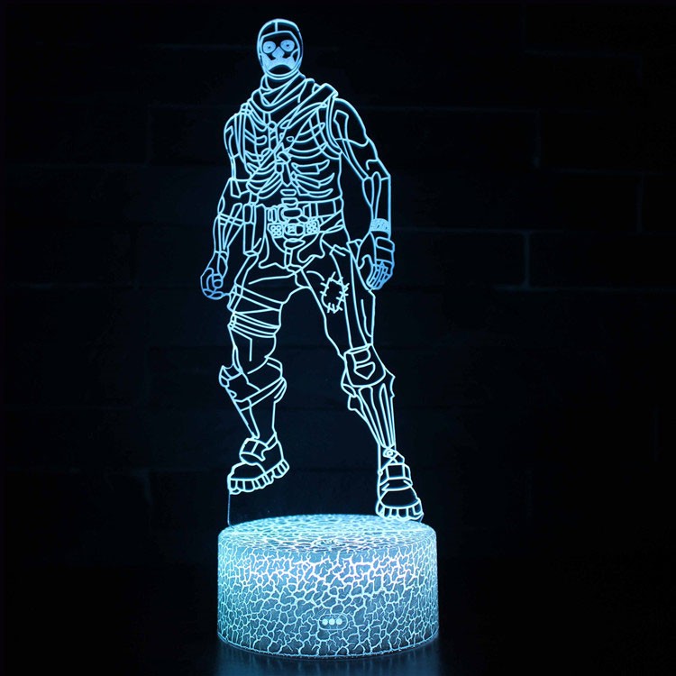 Lampe 3D Skull-Trooper Fortnite