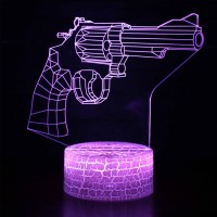 Lampe 3D Revolver Fortnite