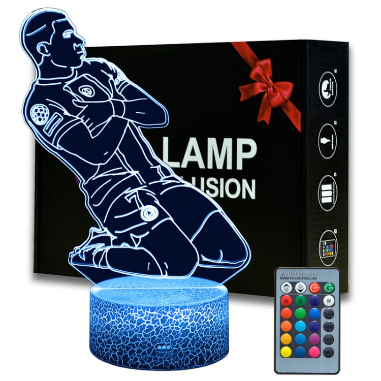 Lampe 3D Kylian Mbappe | Livraison Gratuite