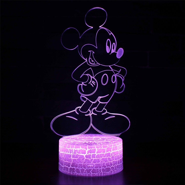 Lampe 3D Mickey Mouse
