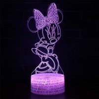 Lampe 3D Minnie Mouse