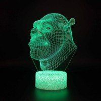 Lampe 3D Shrek