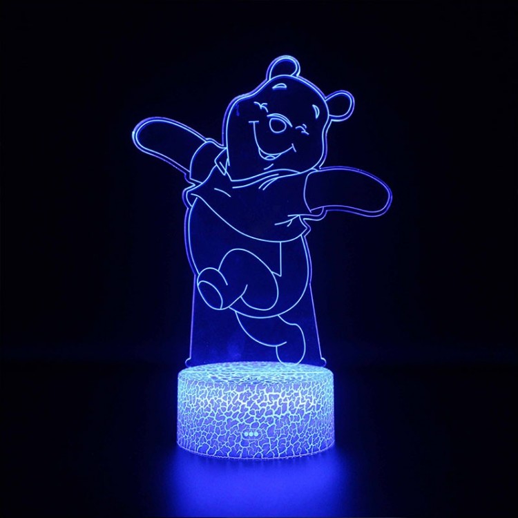 Lampe 3D Winnie l'Ourson