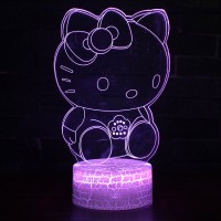 Lampe 3D Hello Kitty