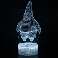 Lampe 3D Patrick Étoile de mer