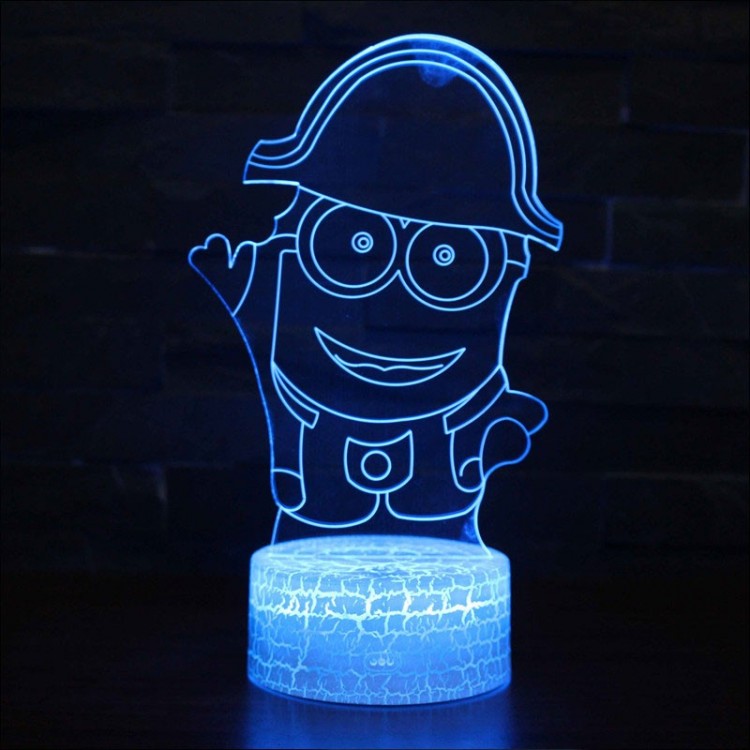 Lampe 3D minion Bob