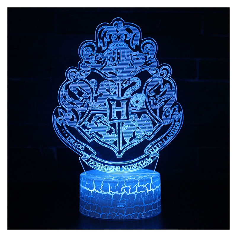 Lampe Blason de Poudlard Harry Potter Gifts