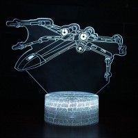 Lampe 3D Chasseur X-Wing