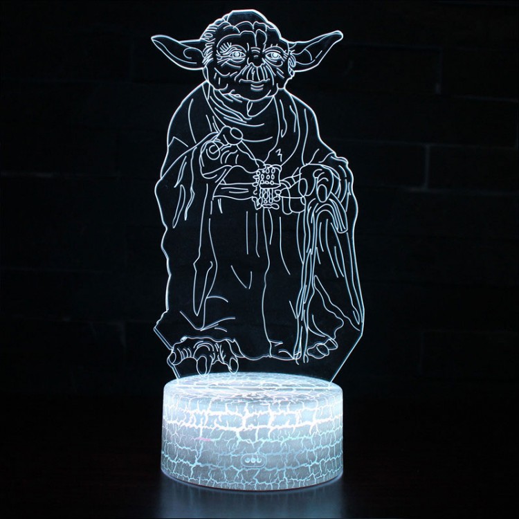 Lampe 3D Yoda