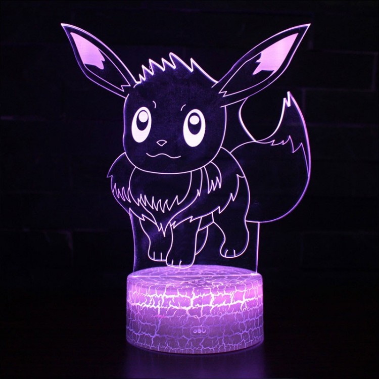 Lampe 3D Évoli Pokémon