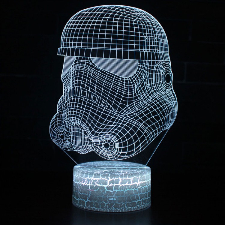 Lampe 3D Storm Trooper