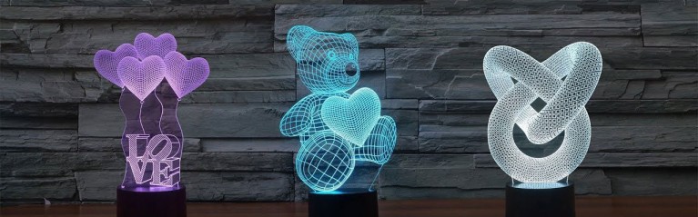 Lampe LED 3D Bébé Groot  Les Gardiens de la Galaxie – Le Génie de la Lampe  3D